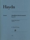 Buchcover Joseph Haydn - Sämtliche Klaviersonaten Band II