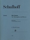 Buchcover Erwin Schulhoff - Hot-Sonate für Altsaxophon und Klavier