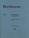 Buchcover Ludwig van Beethoven - 32 Variationen c-moll WoO 80