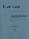 Buchcover Ludwig van Beethoven - Fünf berühmte Klaviersonaten