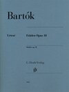 Buchcover Béla Bartók - Etüden op. 18