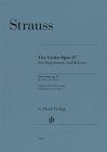 Buchcover Richard Strauss - Vier Lieder op. 27