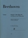 Buchcover Ludwig van Beethoven - Violoncellosonate A-dur op. 69