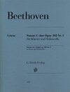 Buchcover Ludwig van Beethoven - Violoncellosonate C-dur op. 102 Nr. 1