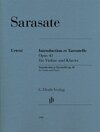 Buchcover Pablo de Sarasate - Introduction et Tarentelle op. 43 für Violine und Klavier