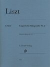 Buchcover Franz Liszt - Ungarische Rhapsodie Nr. 2