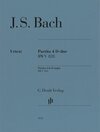 Buchcover Johann Sebastian Bach - Partita Nr. 4 D-dur BWV 828