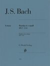 Buchcover Johann Sebastian Bach - Partita Nr. 6 e-moll BWV 830