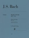 Buchcover Johann Sebastian Bach - Partita Nr. 4 D-dur BWV 828
