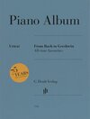 Buchcover Piano Album - From Bach to Gershwin · All-time favourites