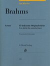 Buchcover Johannes Brahms - Am Klavier - 15 bekannte Originalstücke