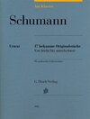 Buchcover Robert Schumann - Am Klavier - 17 bekannte Originalstücke