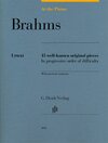 Buchcover Johannes Brahms - At the Piano - 15 well-known original pieces