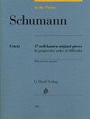 Buchcover Robert Schumann - At the Piano - 17 well-known original pieces