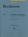 Buchcover Ludwig van Beethoven - At the Piano - 9 well-known original pieces