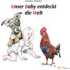 Buchcover UNSER BABY ENTDECKT DIE WELT