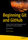 Buchcover Beginning Git and GitHub