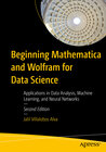 Buchcover Beginning Mathematica and Wolfram for Data Science