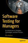 Buchcover Software Testing for Managers