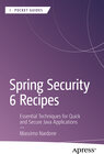 Buchcover Spring Security 6 Recipes